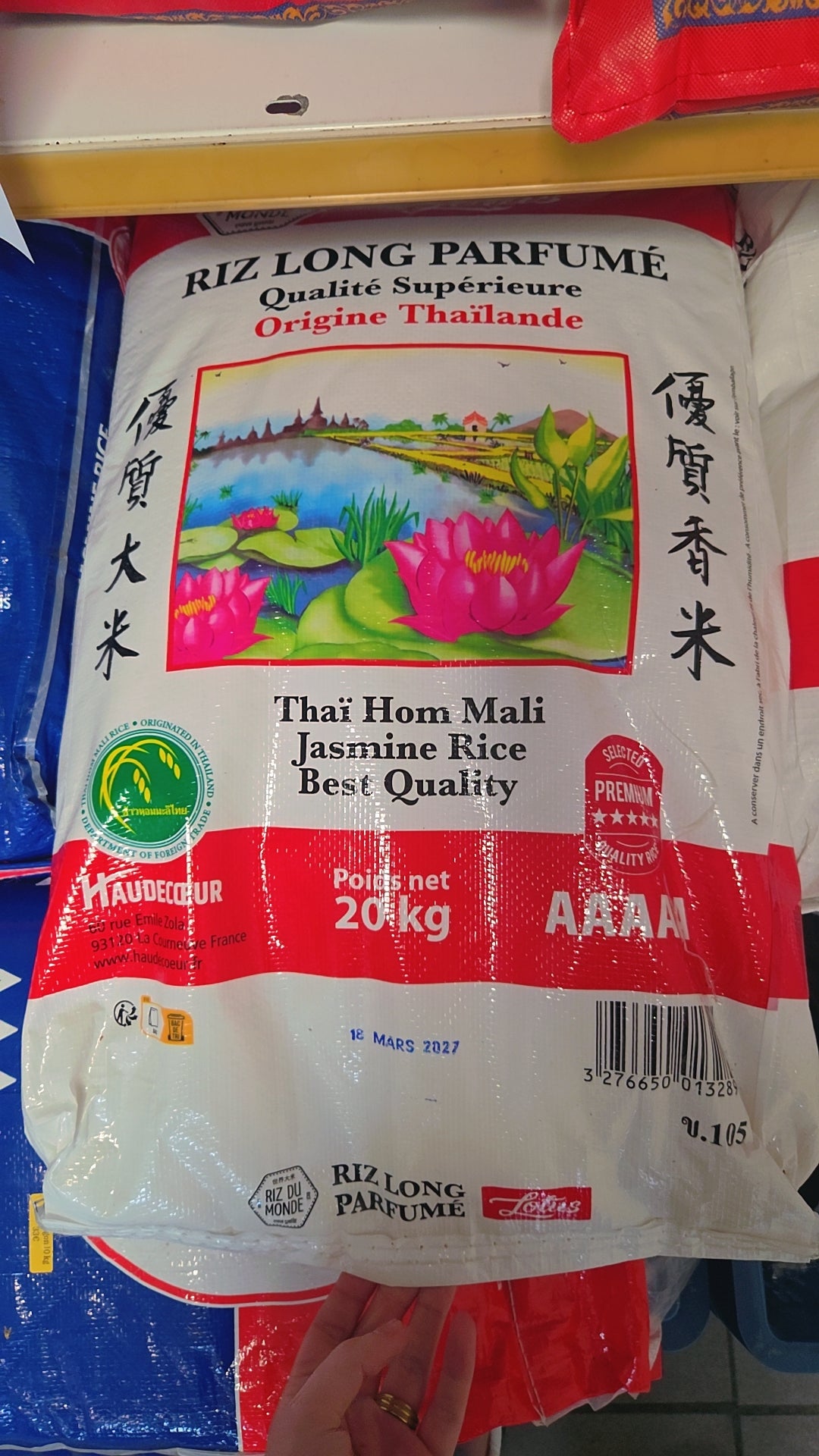 Riz Lotus 20 kg