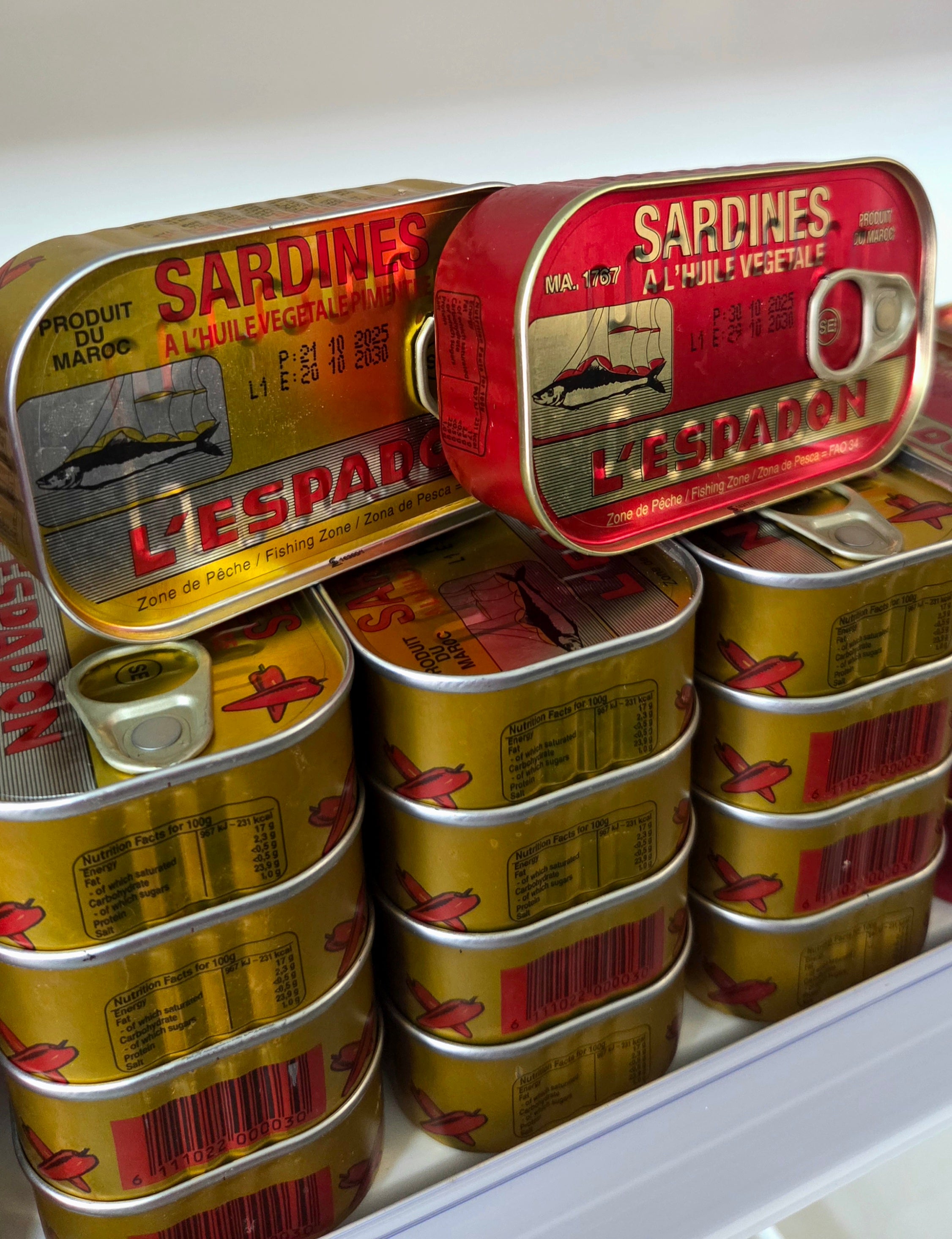 Sardines à la pièce