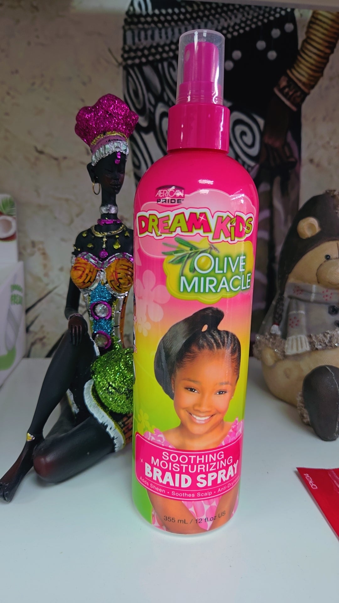 Spray braids anti frisottis