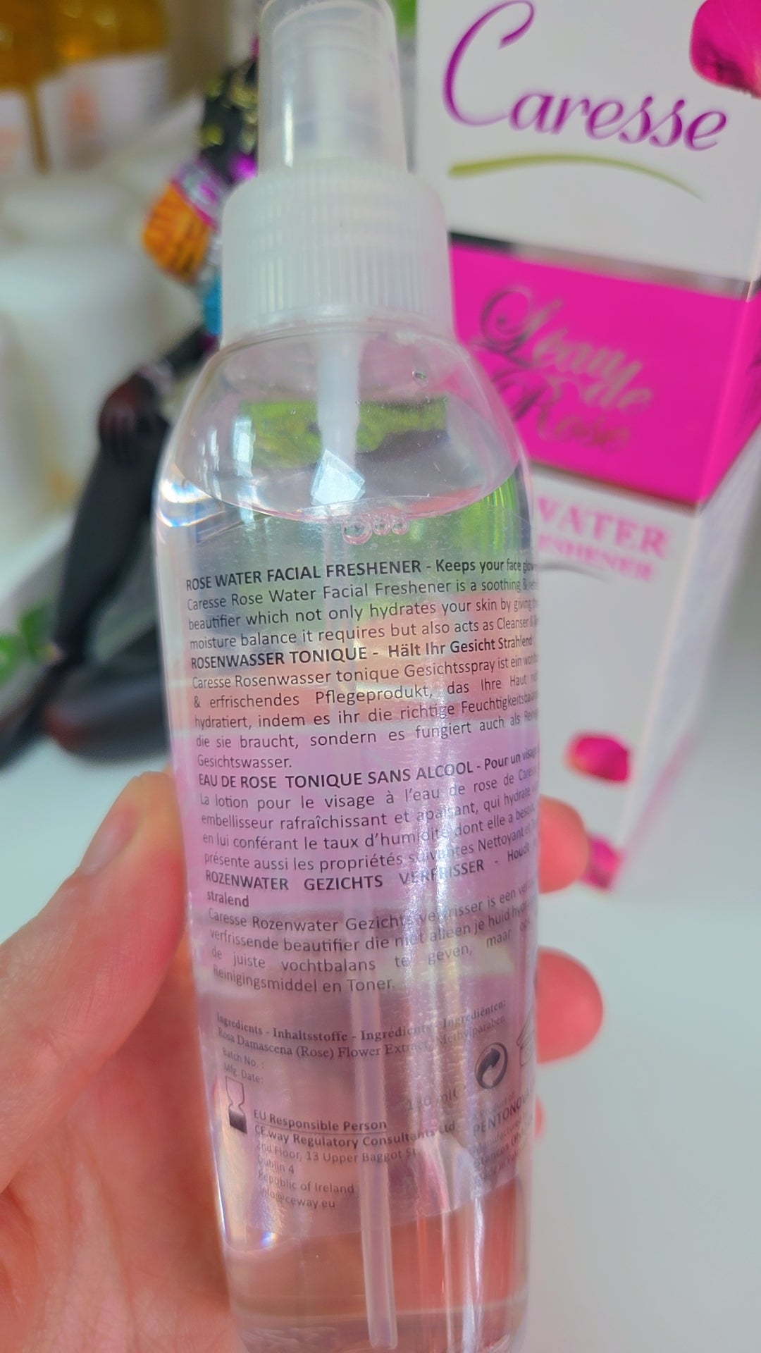 Eau de rose de Damas