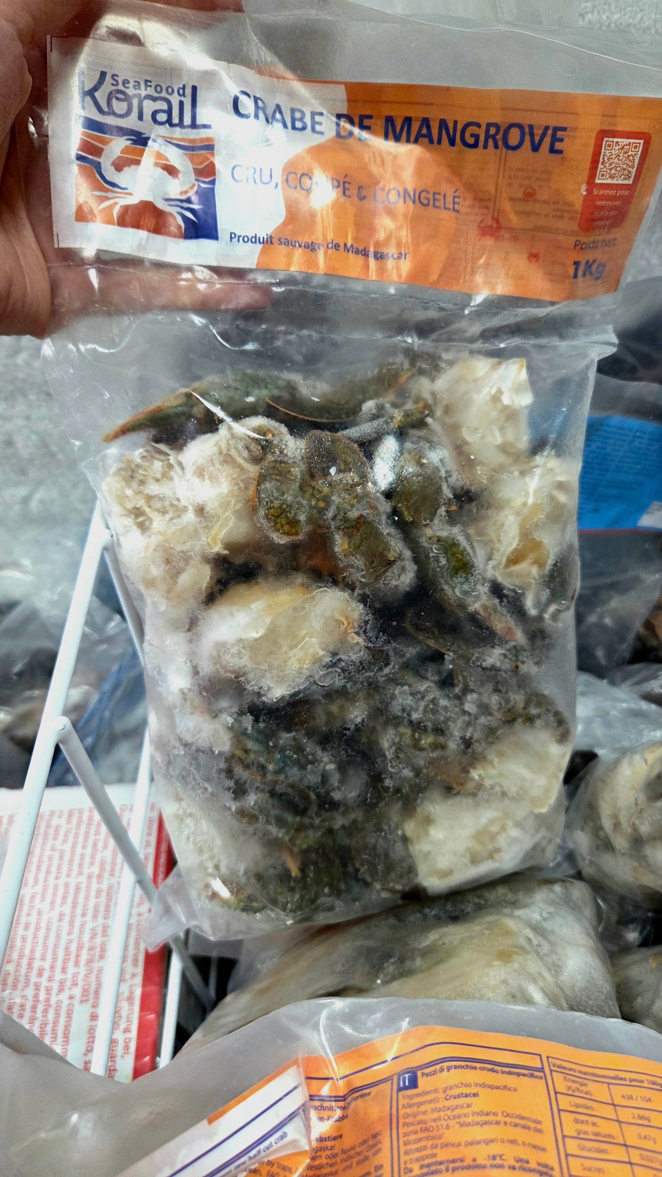 Crabe 1 kg
