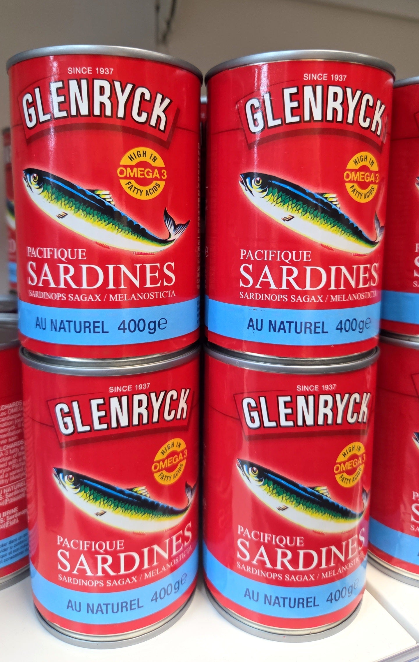 Sardines naturelles