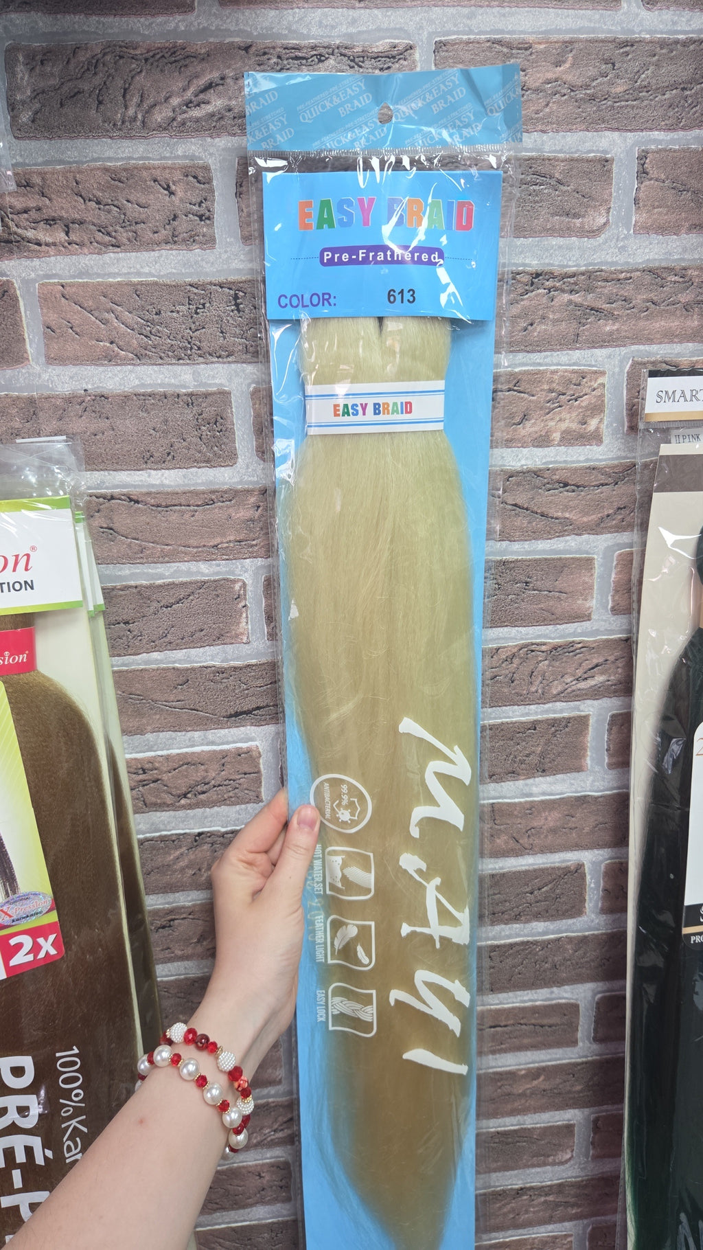 Mèches 613 blond blanc