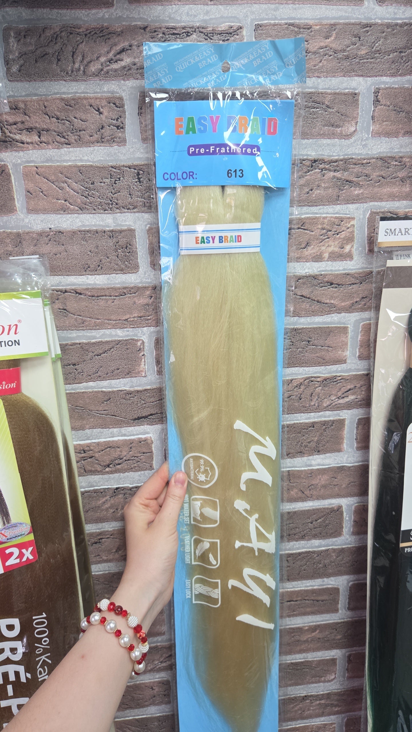 Mèches 613 blond blanc
