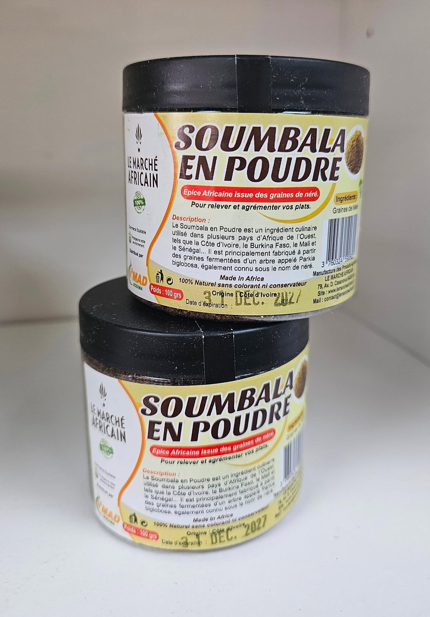 Soumbala en poudre