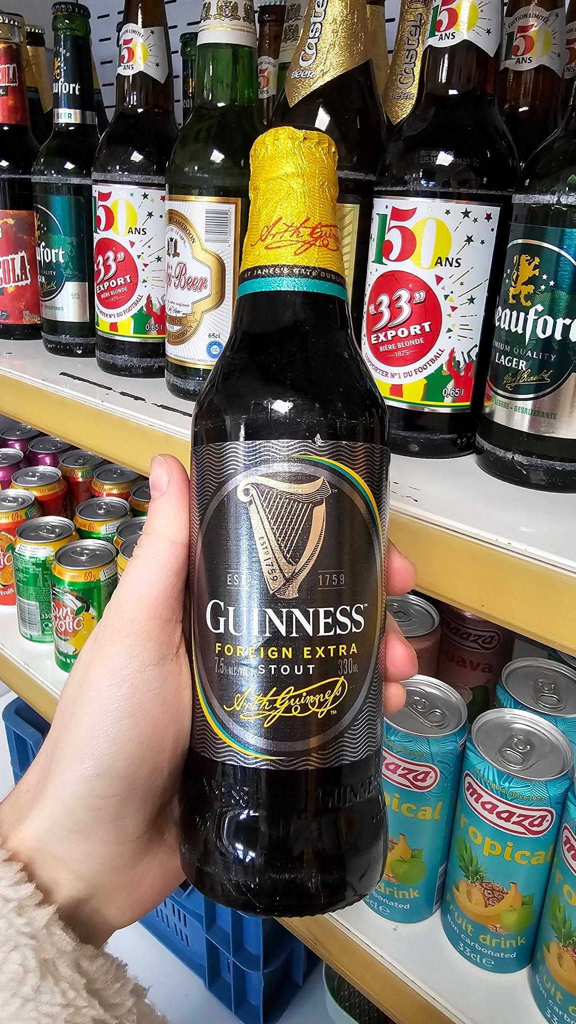 Bière petite Guiness