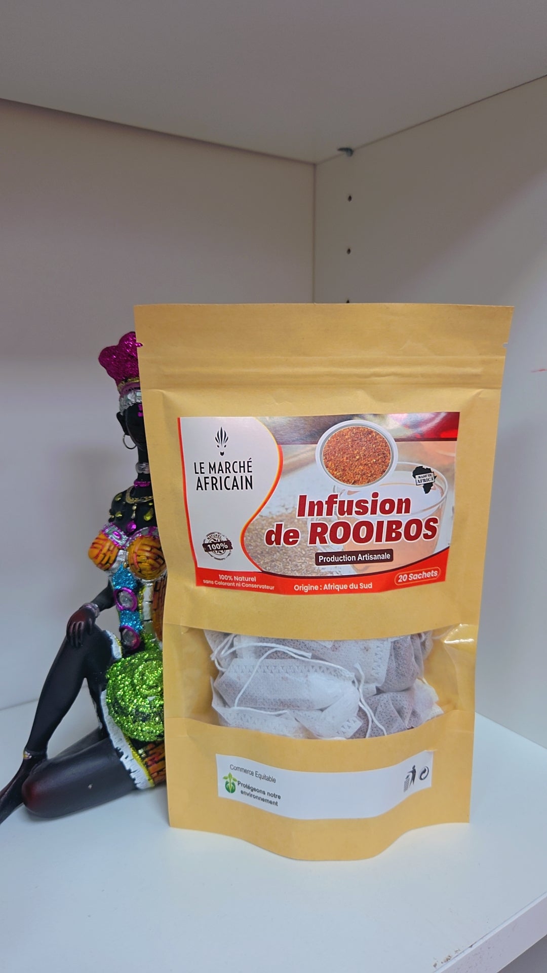 Thé feuilles de rooibos