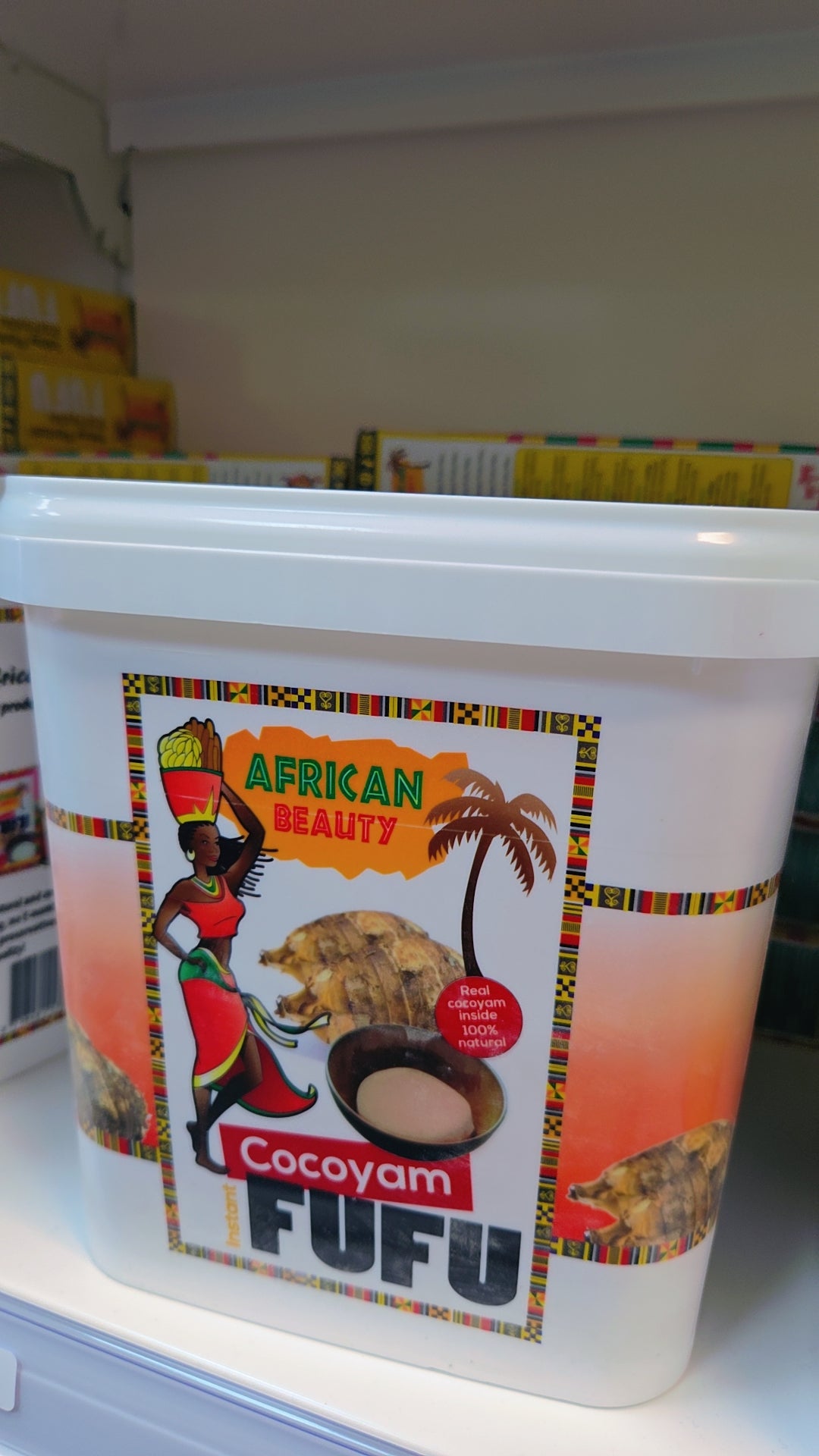 Fufu cocoyam 4 kg