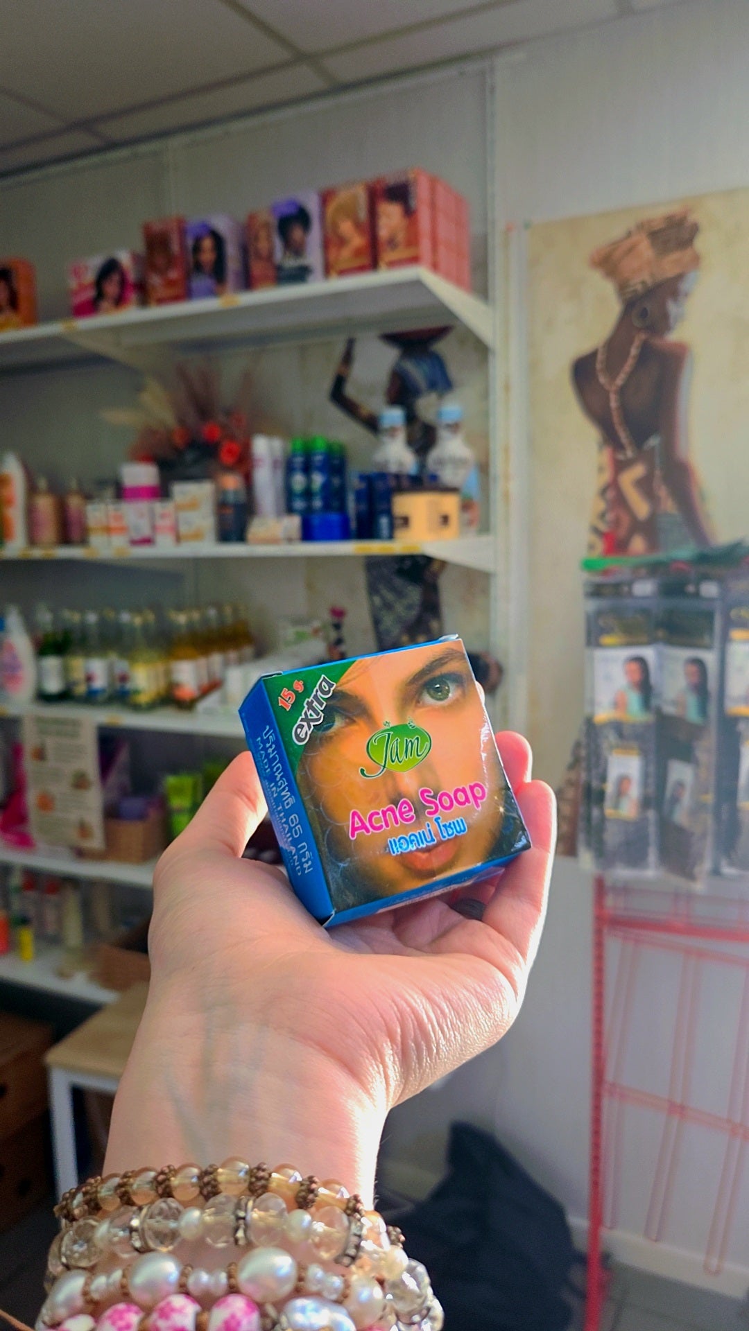 Savon anti acné