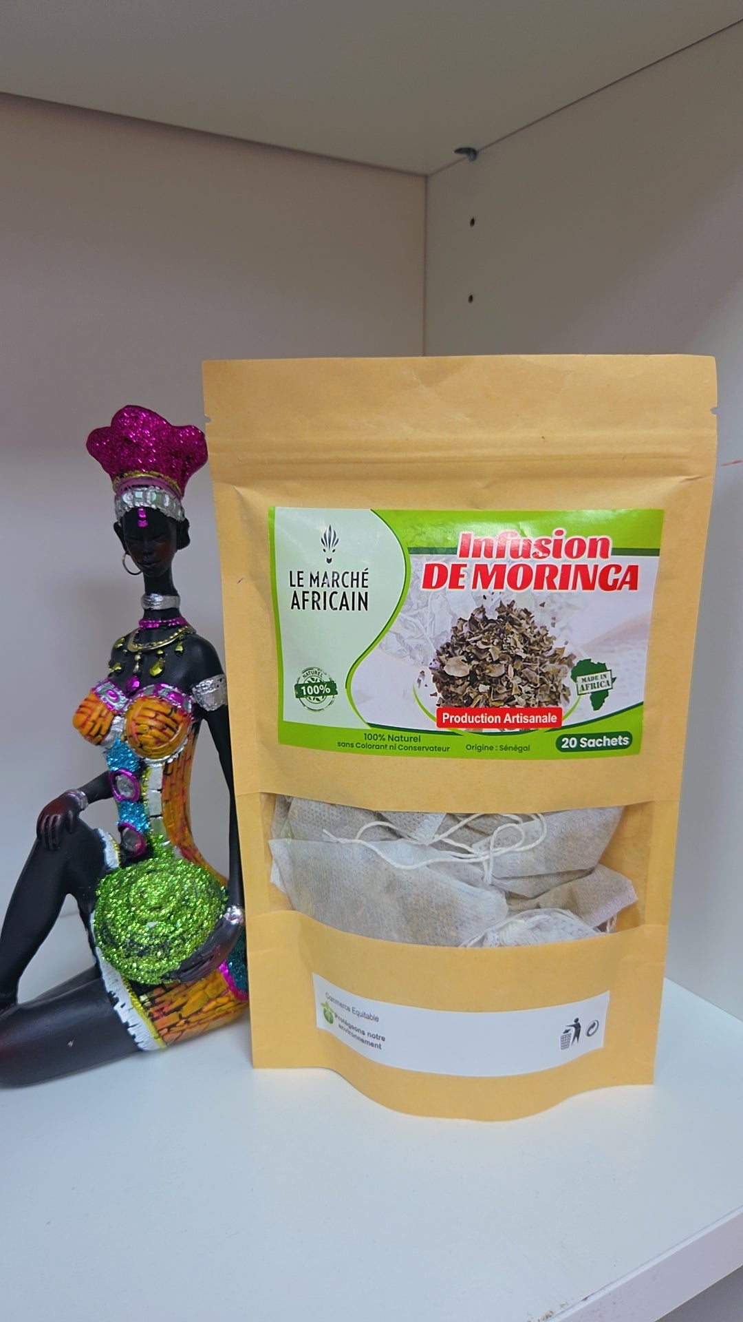 Thé feuilles de moringa
