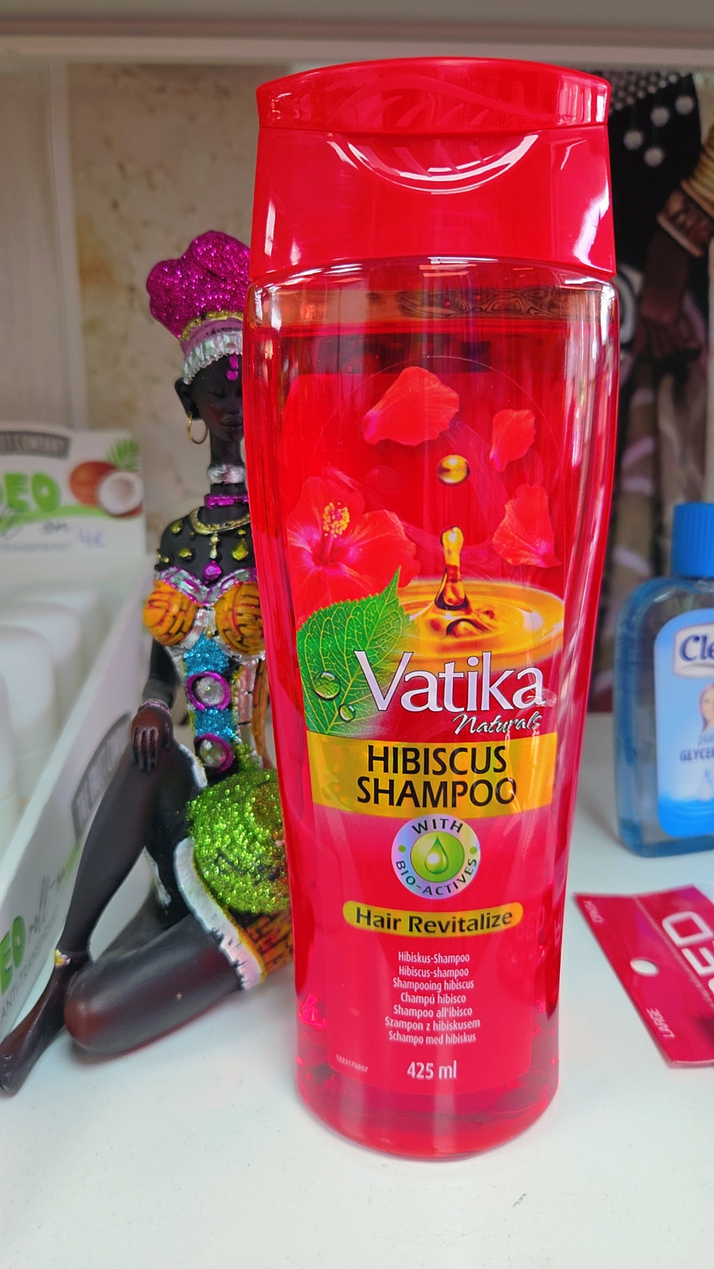 Shampooing à l'hibiscus