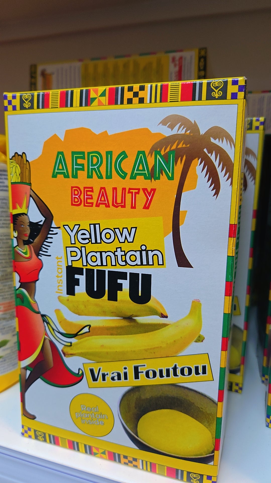 Fufu plantain mûre 1 kg