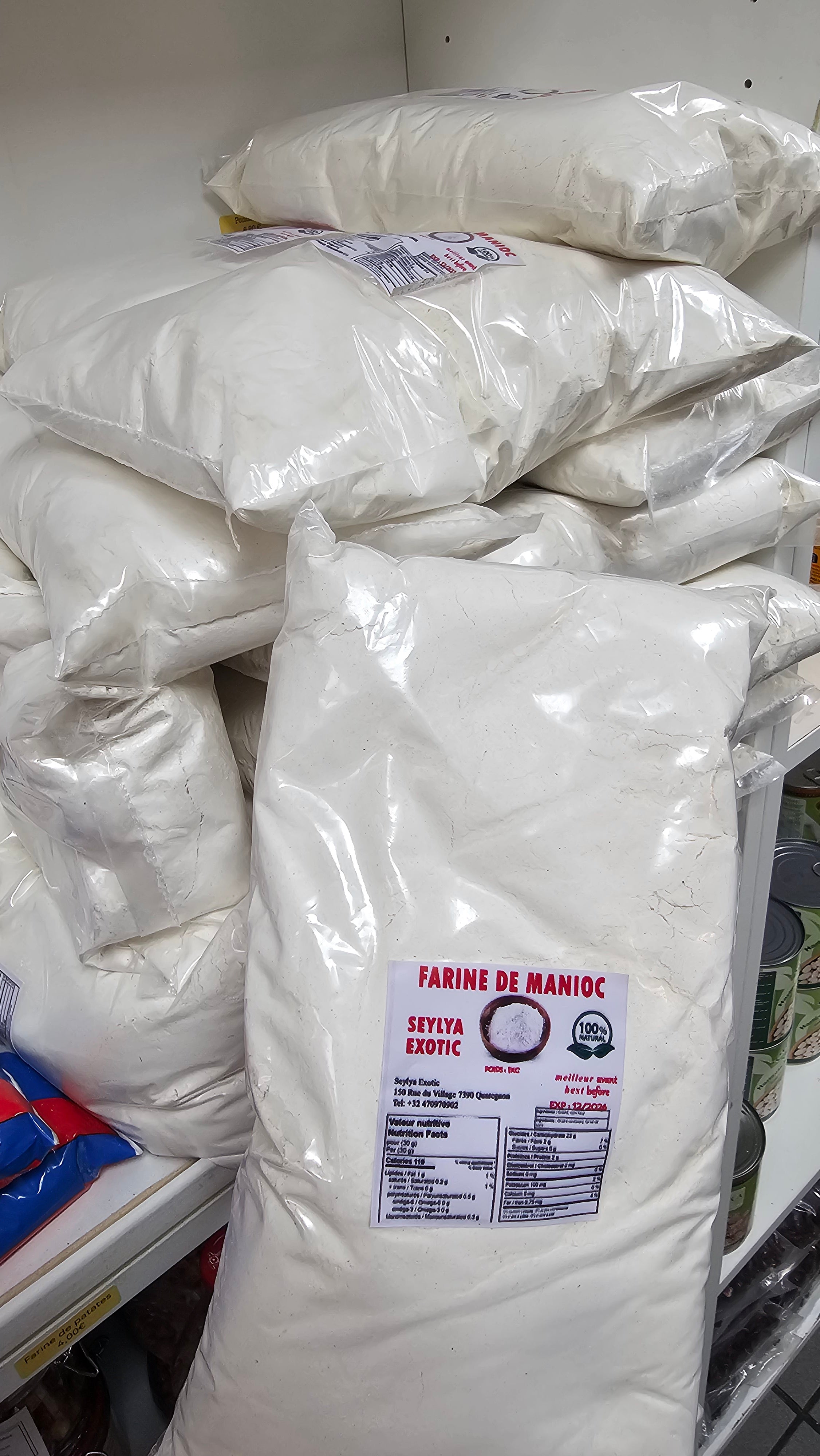 Fufu manioc 1 kg
