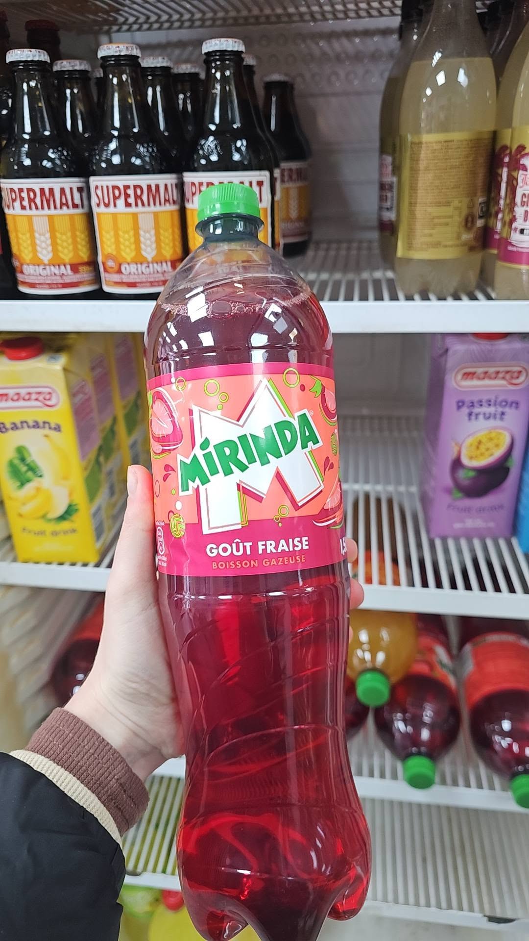 Mirinda fraise 1,5 litres