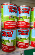 Bonnet rouge lait concentré