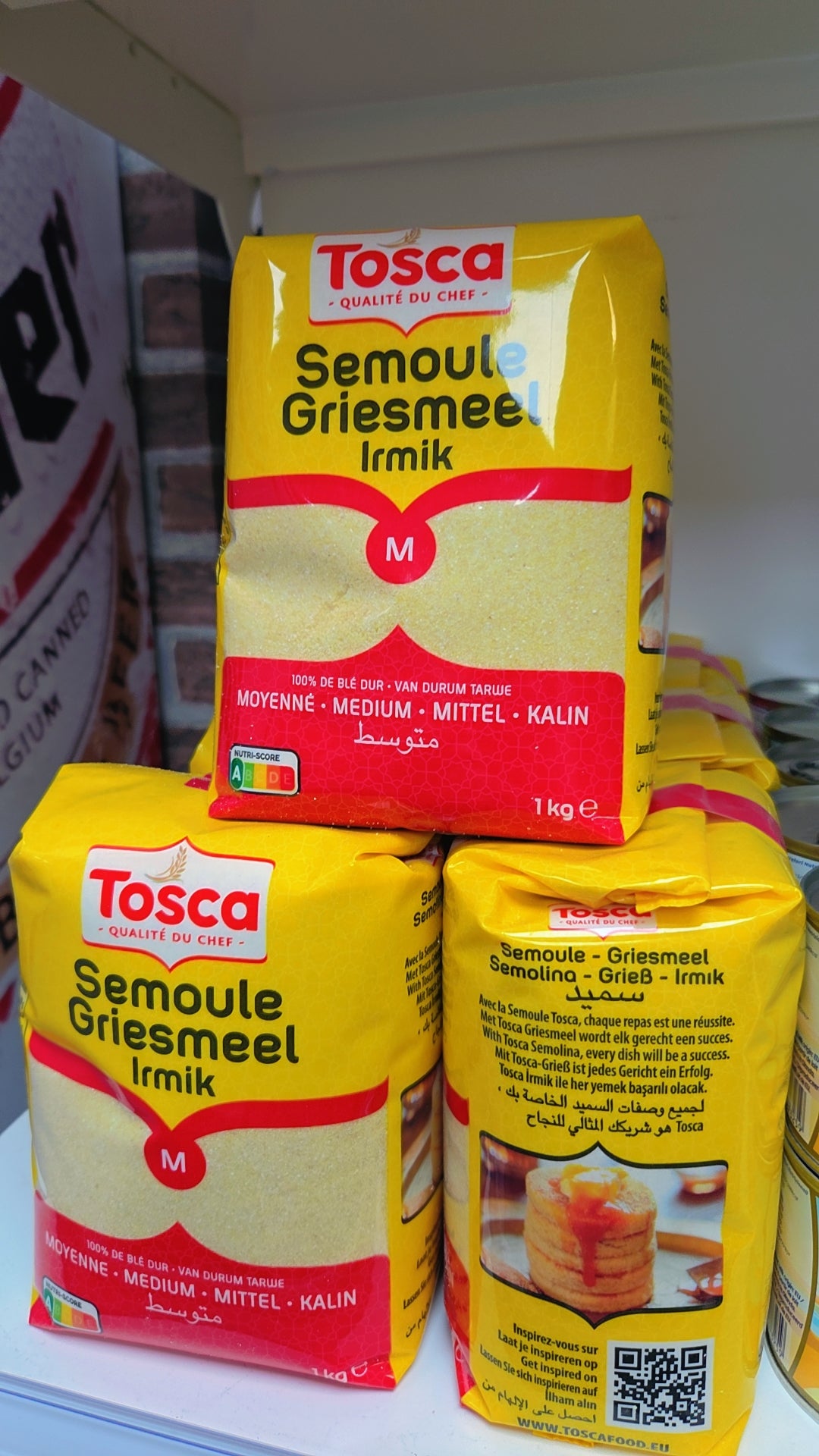 Semoule moyenne 1 kg
