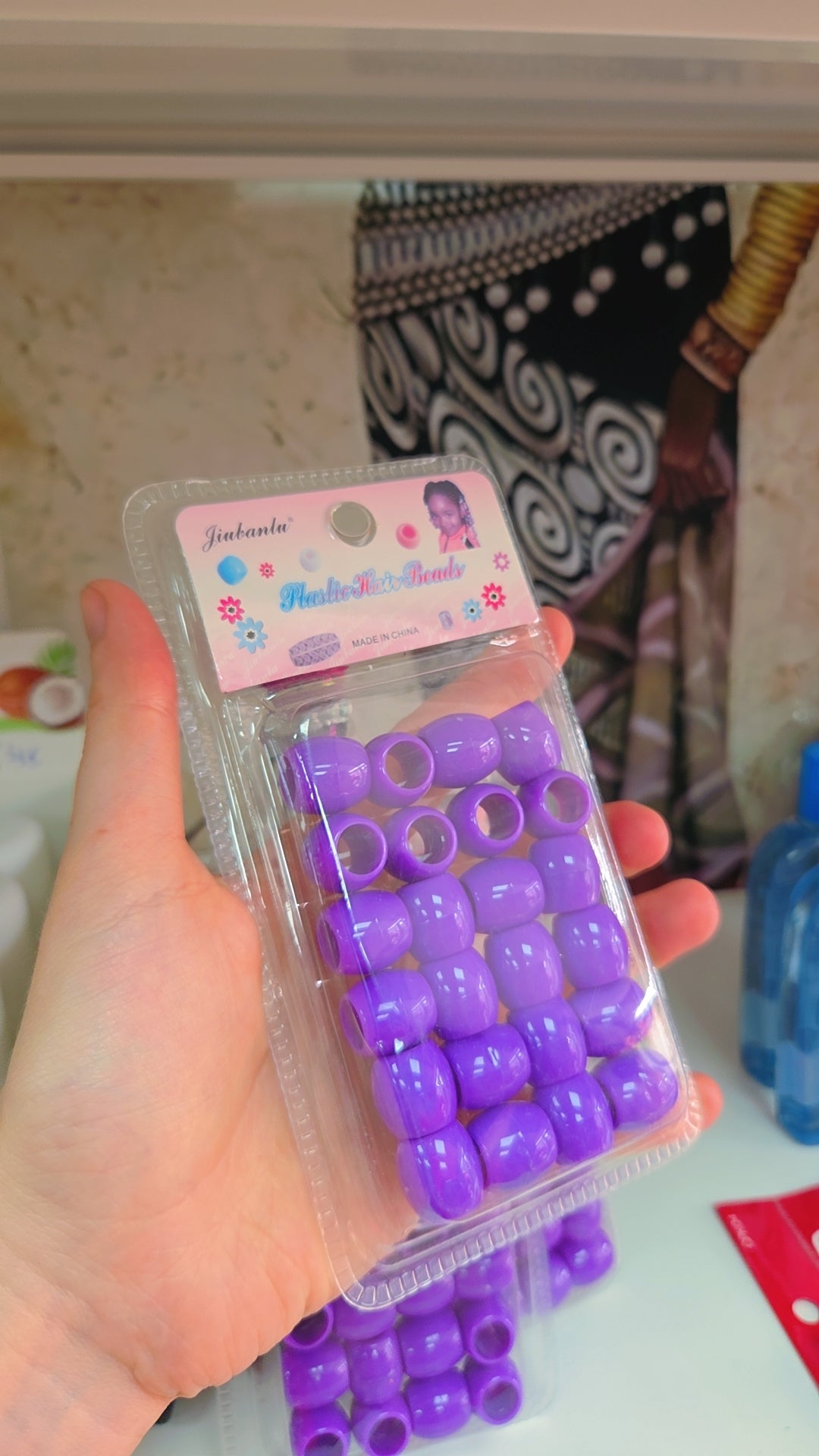 Perles violettes