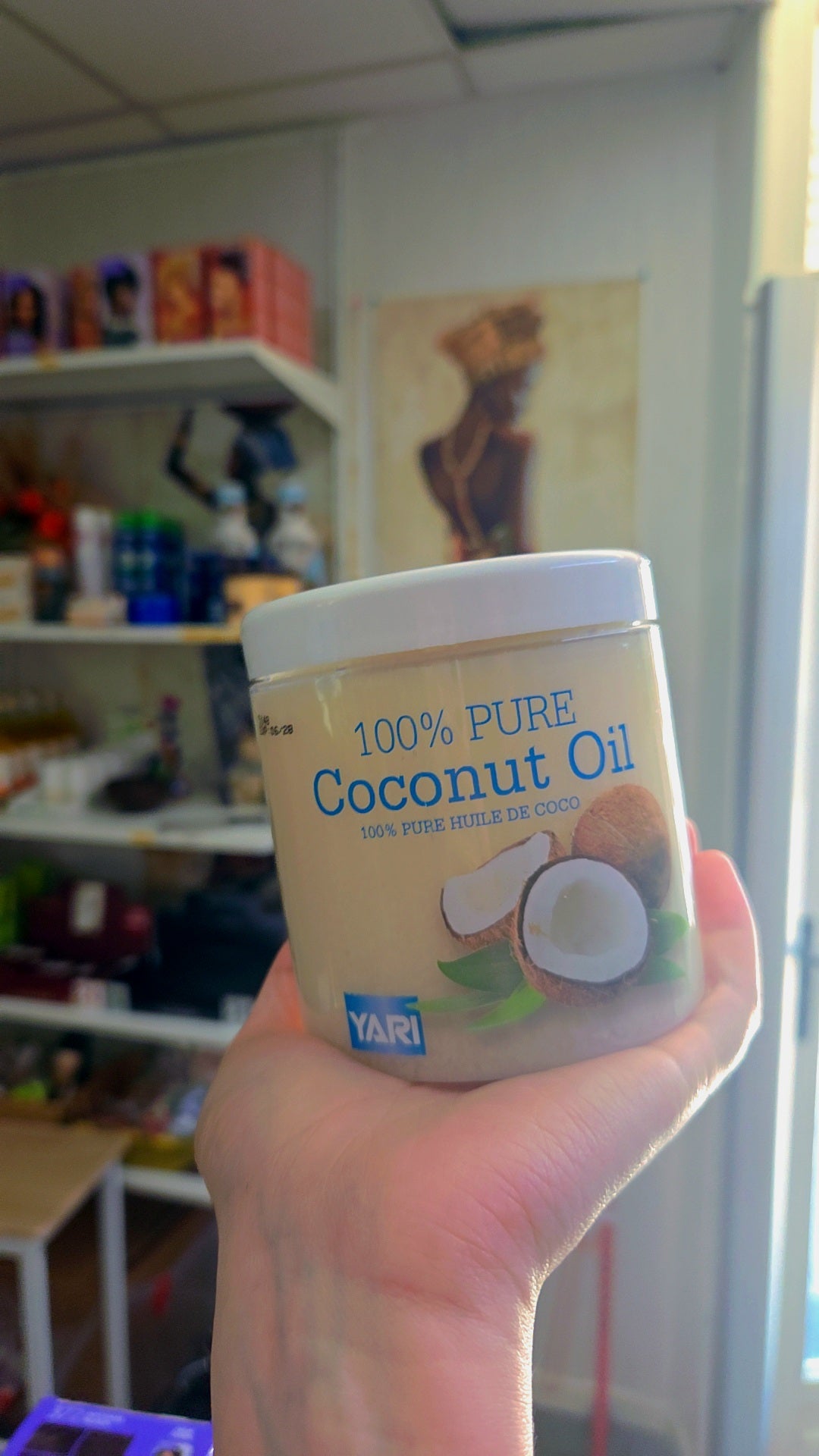 Huile de coco 100% pure